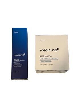 Medicube Zero Pore Pad & Blackhead Mud Mask. BRAND NEW